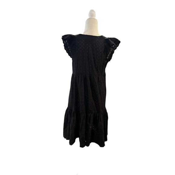 INDIA COLLECTION BY EMMERSON FRY Angel Dress-Black Eyelet Cotton Size M/L - Picture 3 of 7